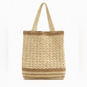 ZARA Casual Style Elegant Style Totes